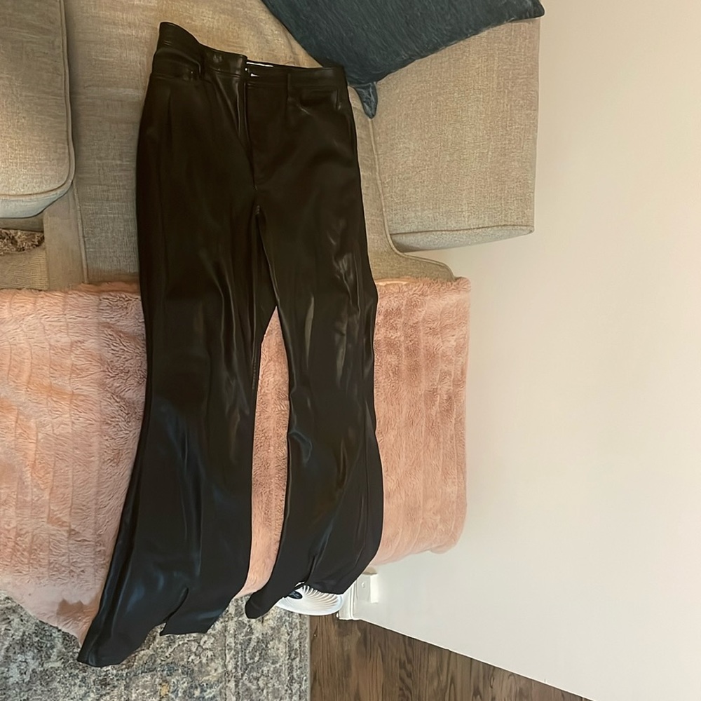 Leathered pants